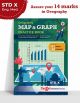 Std 10 Geography Maps and Graph Practice Book 