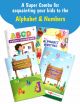 Alphabet & Number book combo (Set of 4) for kids