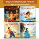 Ramayana Story Books (Part 4 to 7) in English for Kids - Set of 4