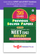 36 years NEET Biology Previous Solved Papers PSP Book