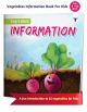 Vegetables Information Book | Learning Fun Activity Book For Kids