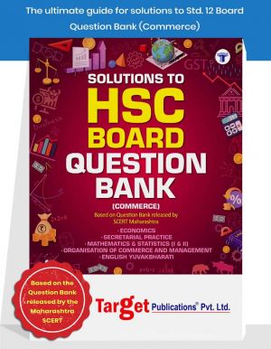 Std 12 Commerce Question Bank Solutions Book