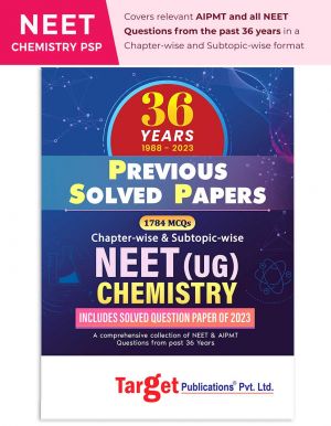 36 years NEET Chemistry Previous Solved Papers PSP Book