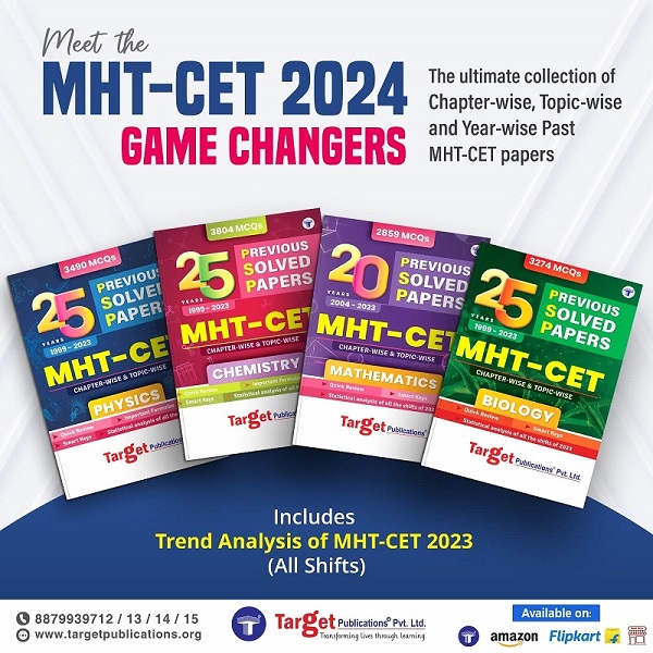  MHT-CET Previous Solved Papers PSP 2023-2024