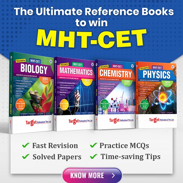  MHT-CET Triumph Physics, Chemistry, maths and Biology books for 2023-2024 Exam